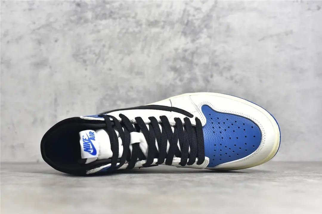 Jordan 1 High OG Fragment Travis Scott sneakers with premium leather and bold design