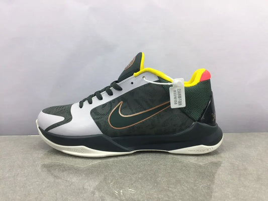 Nike Kobe 5 Protro EYBL basketball shoes in vibrant multicolor tournament-inspired design