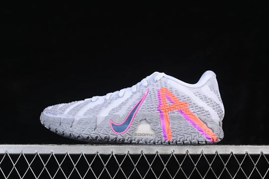 nike ja 3 x light show basketball shoes side view with vibrant illuminated colorway design