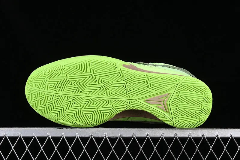 nike ja 1 x halloween zombie basketball shoes side view with spooky halloween colorway and edgy design