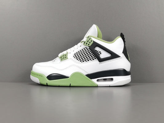 Jordan 4 Seafoam white green leather retro limited edition sneakers unisex premium