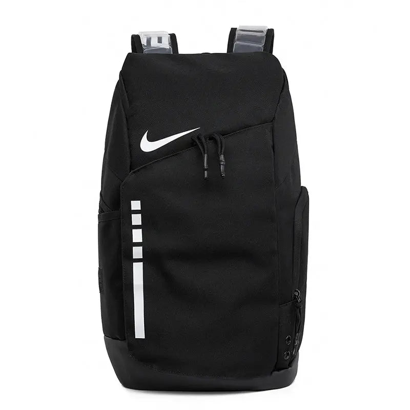 Nike Hoops Elite Backpack X black front view with logo