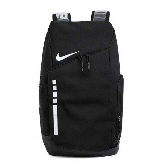 Nike Hoops Elite Backpack X black front view with logo