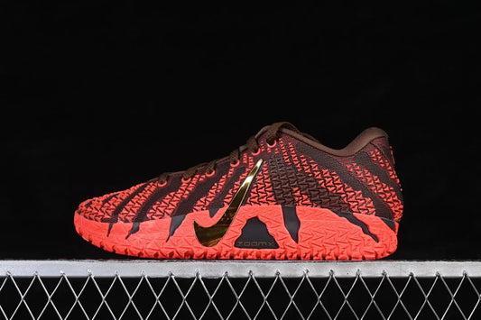 nike ja 3 x lunar new year basketball shoes side view with vibrant cultural inspired colorway