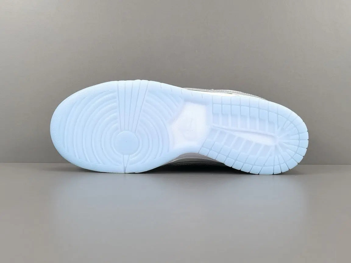 Nike SB Dunk White Lobster Friends and Family low top sneaker side view white grey