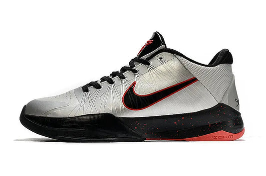 Nike Kobe 5 Protro Wolf Grey edition basketball shoes with sleek grey design