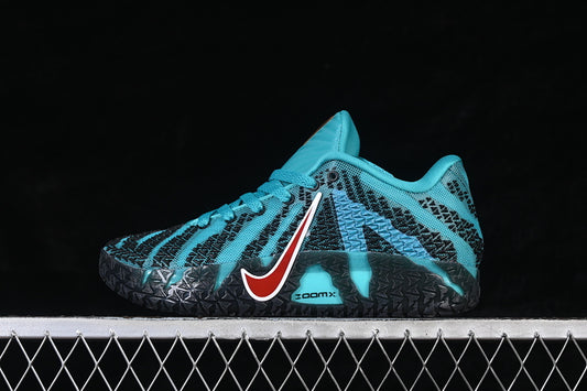 nike ja 3 x scratch 3.0 basketball shoes side view with aggressive scratch pattern colorway