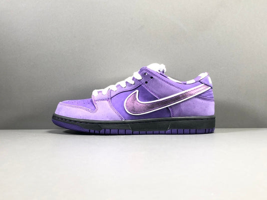 Nike SB Dunk x Concepts Purple Lobster sneaker featuring purple ocean-inspired details