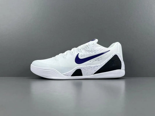 Nike Kobe 9 Elite Low EM White Court Purple basketball shoes mens sneakers