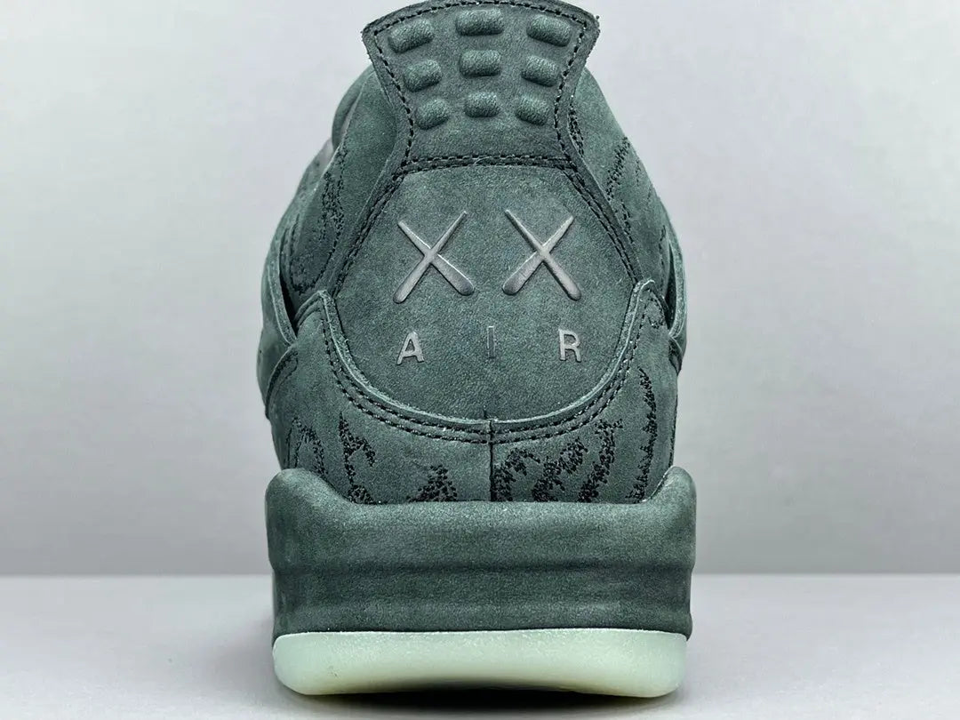 Air Jordan 4 KAWS Black Olive limited edition sneakers premium men's shoes