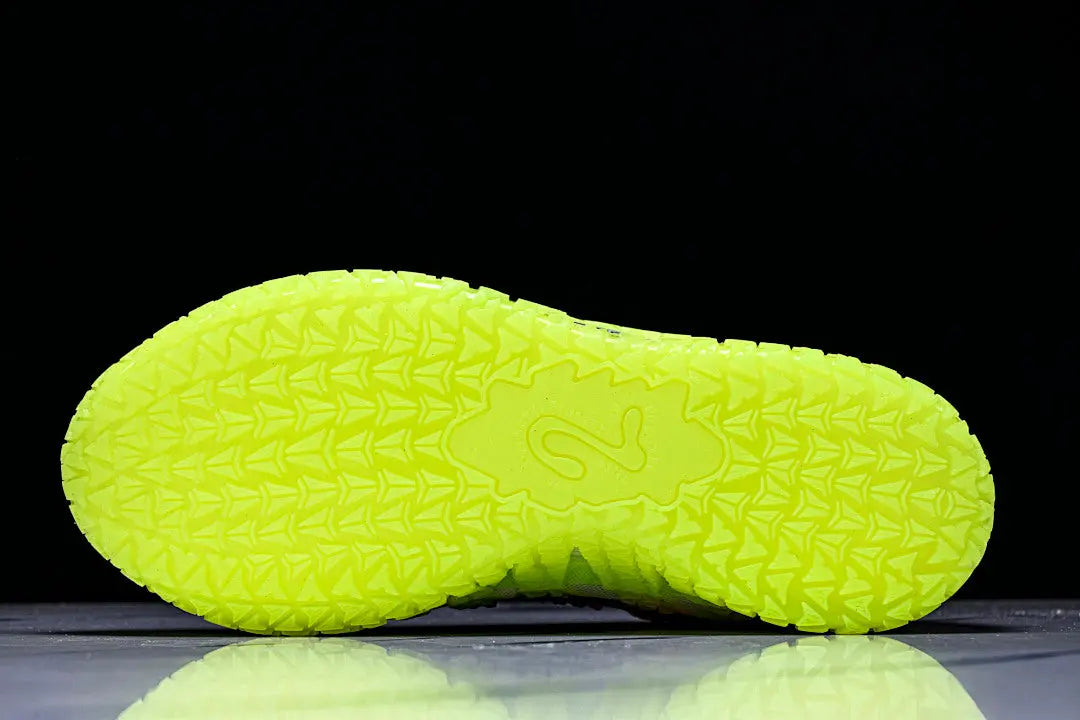 nike ja 3 x snowed in basketball shoes side view with icy snow inspired colorway