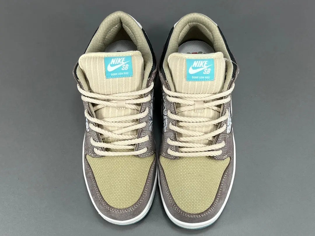 Nike SB Dunk Low Big Money Savings green purple white sneaker limited edition streetwear skate shoe