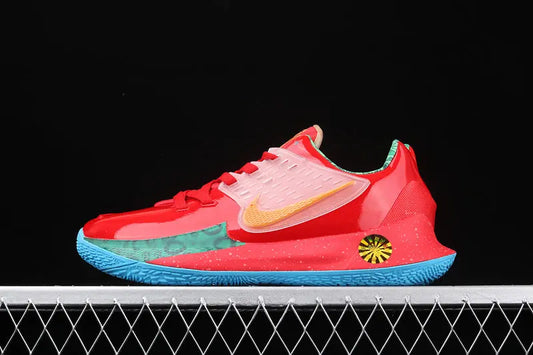 Nike Kyrie 2 Low x SpongeBob Mr Krabs basketball shoes – red and gold sneakers with bold design and performance traction