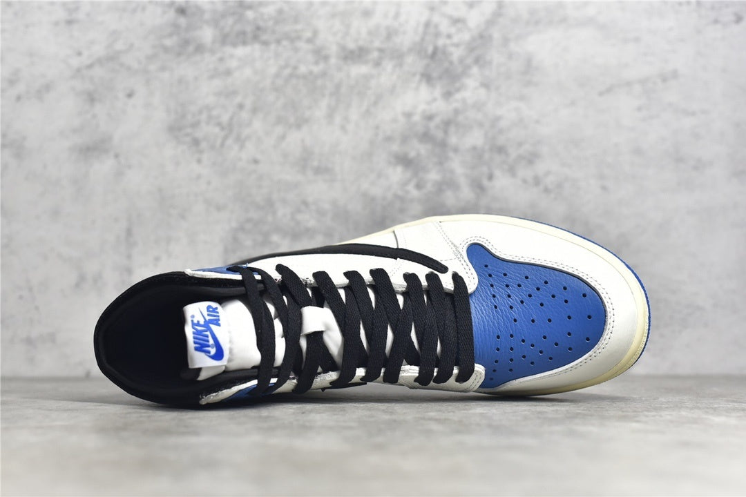 Jordan 1 High OG Fragment Travis Scott sneakers with premium leather and bold design