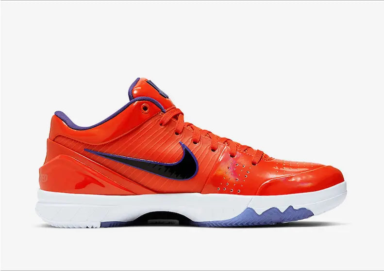 NIKE Kobe 4 Protro x UNDEFEATED Phoenix Suns basketball sneaker, low-top design