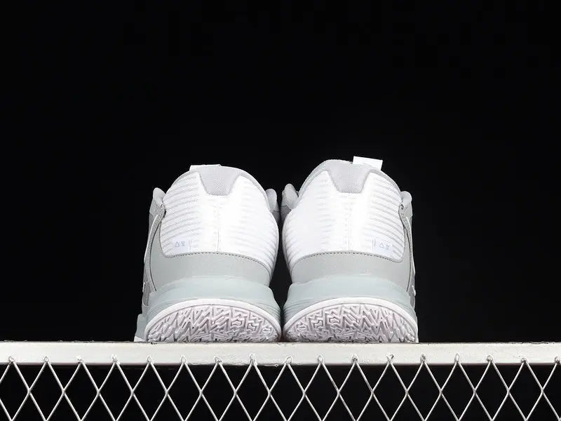 Nike Kyrie Low 5 TB Wolf Grey basketball shoes – low-top grey sneakers with Zoom Air cushioning and performance traction