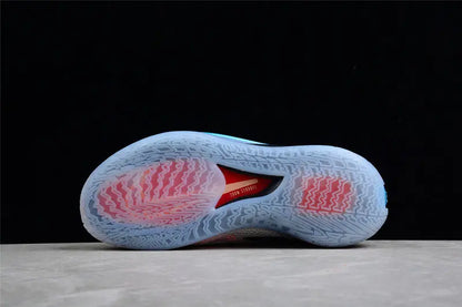 Nike Air Zoom GT Cut White Black Laser Blue performance basketball sneakers lightweight low profile design