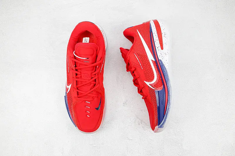 Nike Air Zoom GT Cut Team USA Sport Red performance basketball sneakers lightweight low profile design