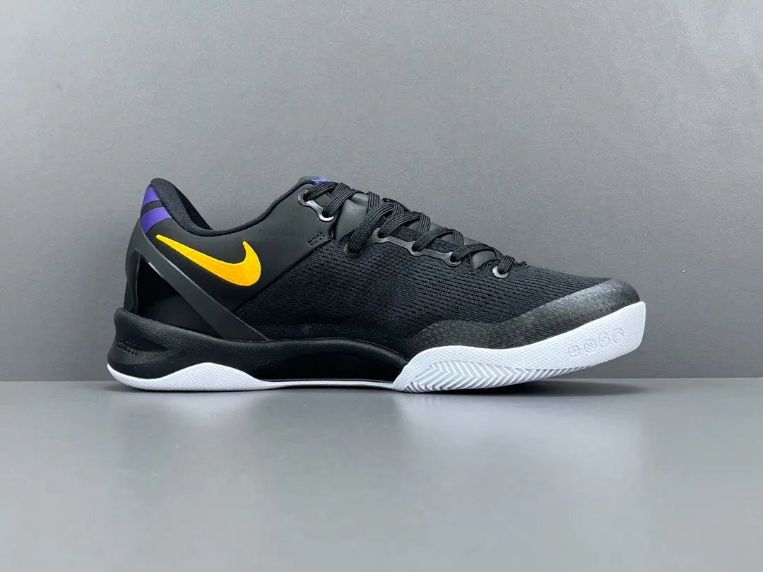 Nike Kobe 8 Protro Lakers Away basketball shoes purple gold mens sneakers