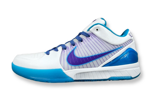 Nike Kobe 4 Protro Draft Day Hornets basketball sneakers in teal accents
