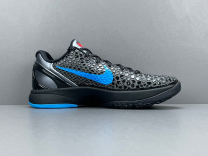 Nike Kobe 6 Protro Dark Knight basketball shoes sleek black inspired design
