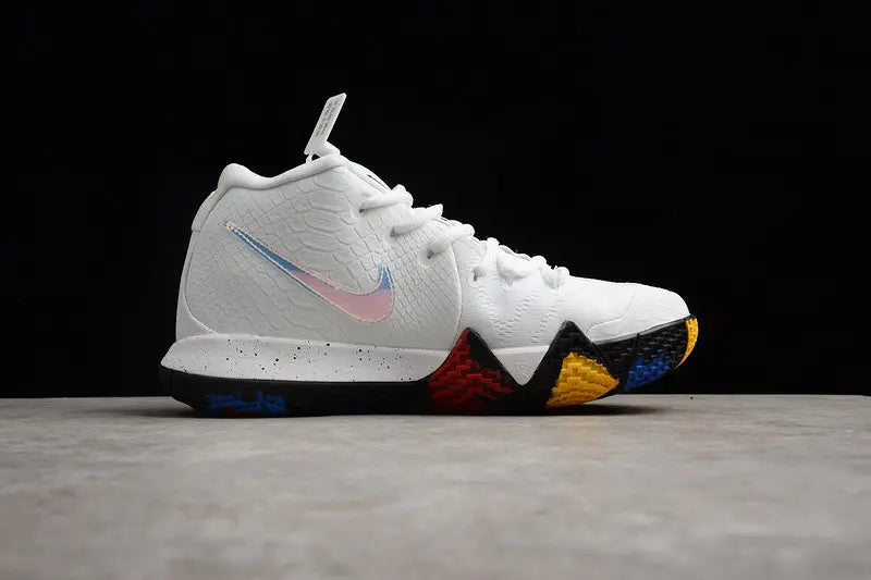 Nike Kyrie 4 x NCAA basketball shoes – low-top sneakers with college-inspired colorway and Zoom Air cushioning for performance