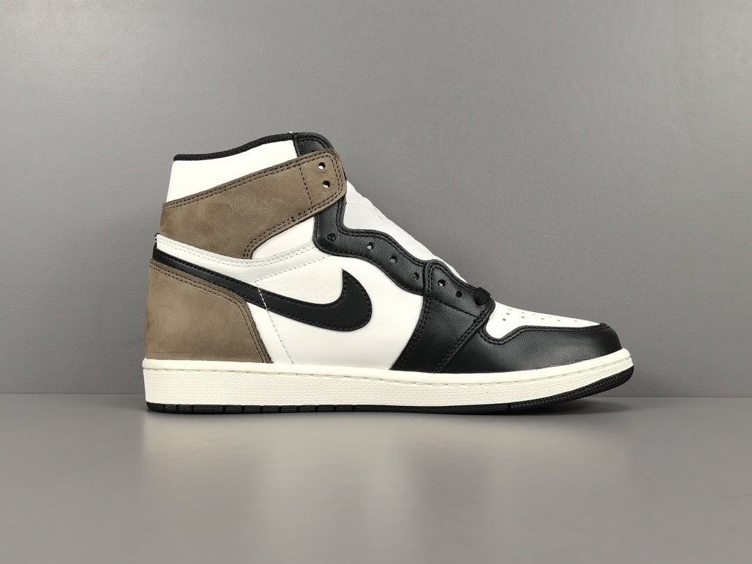 Jordan 1 Retro High Dark Mocha sneakers with premium leather and timeless style