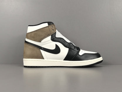 Jordan 1 Retro High Dark Mocha sneakers with premium leather and timeless style