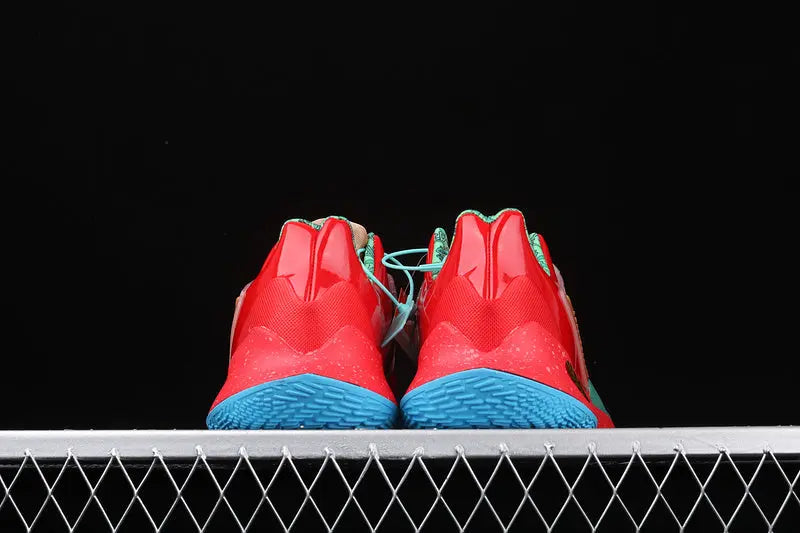 Nike Kyrie 2 Low x SpongeBob Mr Krabs basketball shoes – red and gold sneakers with bold design and performance traction