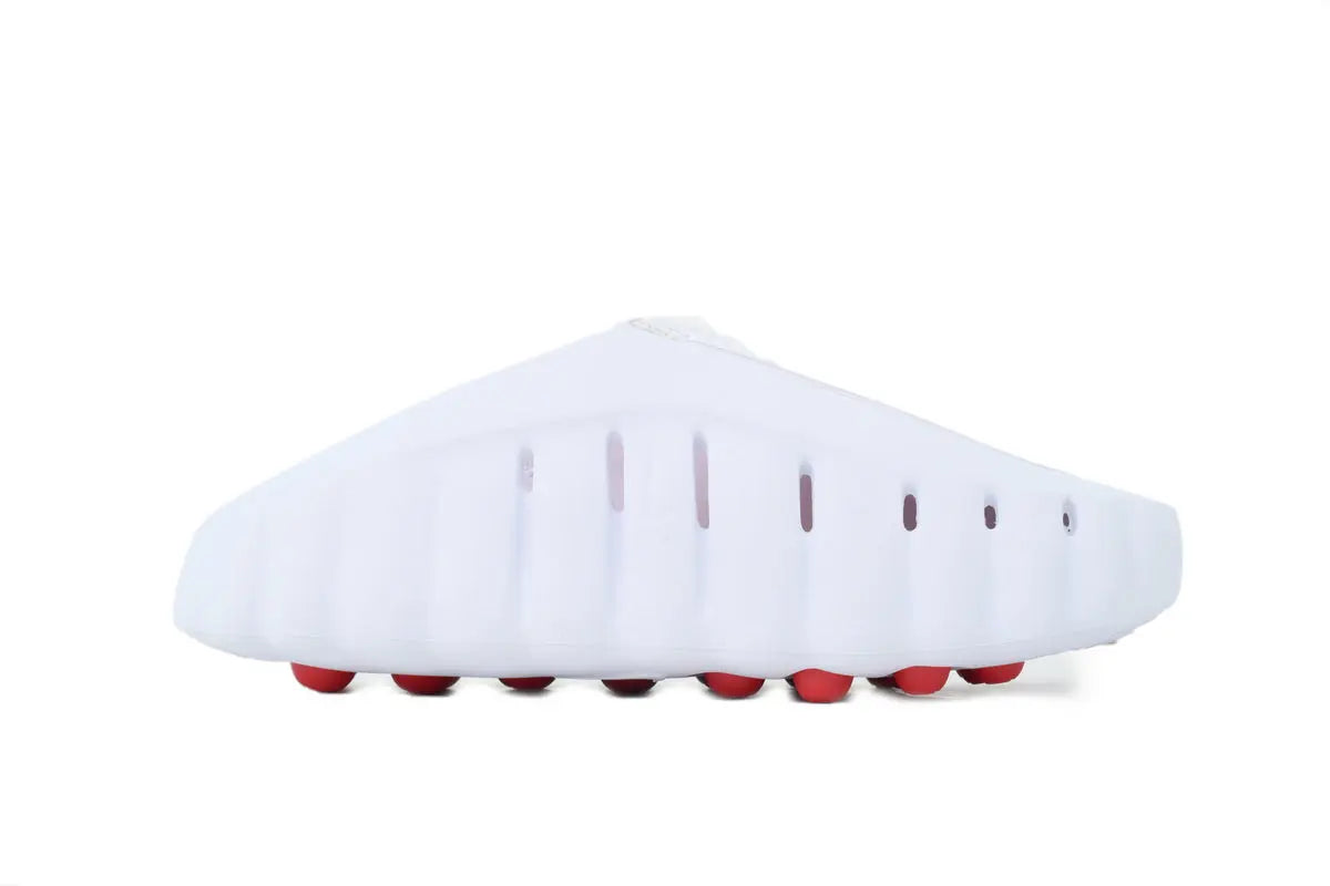 Nike Mind 001 Slide white Speed Red comfortable lightweight casual slides
