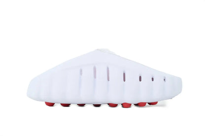 Nike Mind 001 Slide white Speed Red comfortable lightweight casual slides

