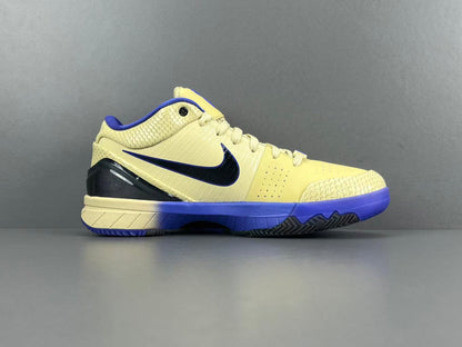 NIKE Kobe 4 Protro FC Barcelona Team Gold basketball sneaker, low-top