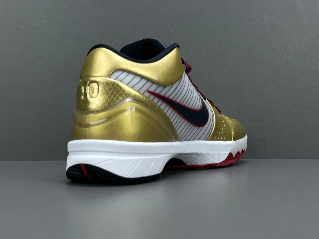 NIKE Kobe 4 Protro Gold Medal basketball sneaker, low-top, premium design