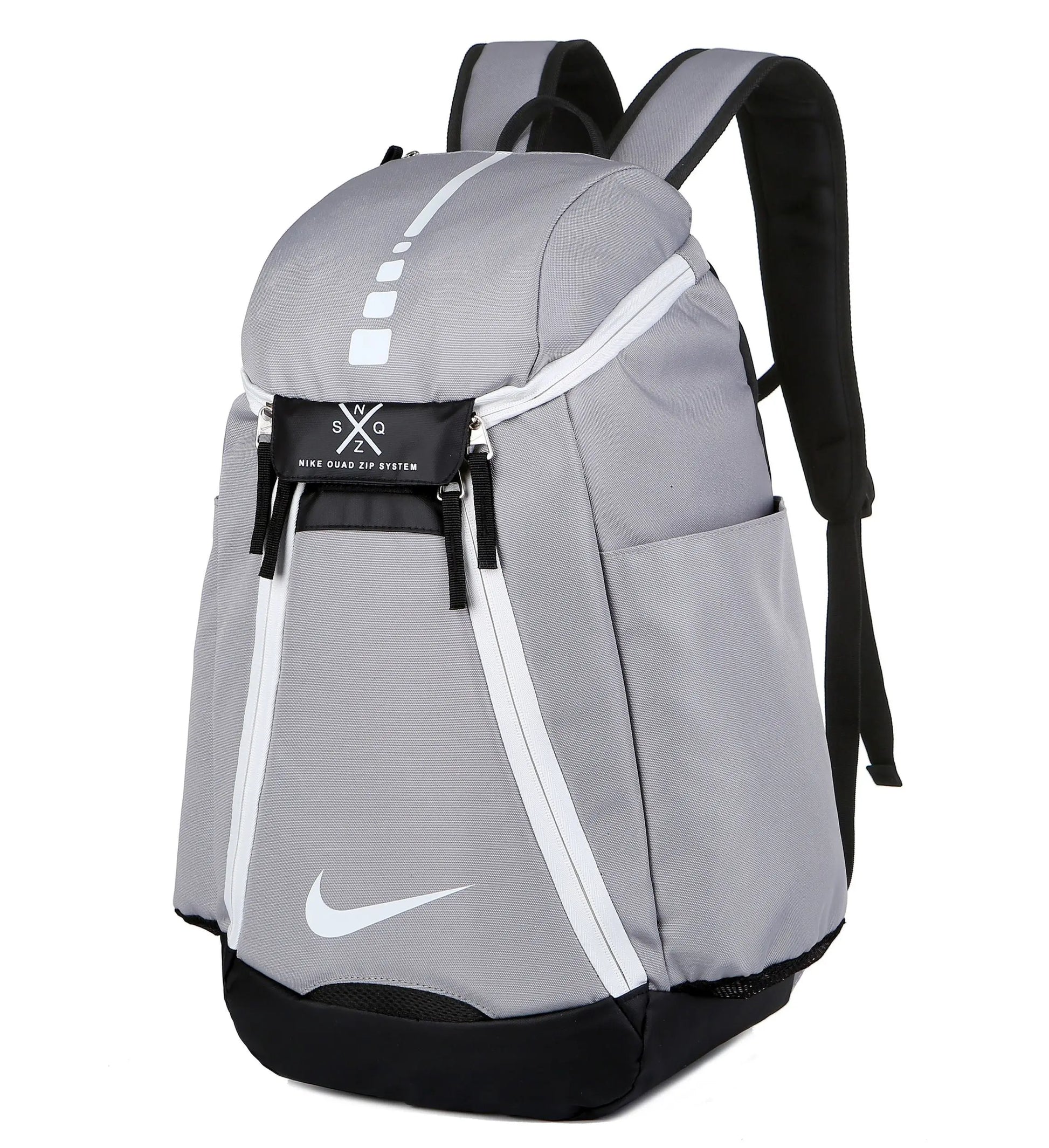 Nike Hoops Elite Max 2.0 basketball backpack front view with logo
