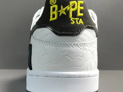 BAPE SK8 STA sneakers white silver streetwear premium casual stylish shoes