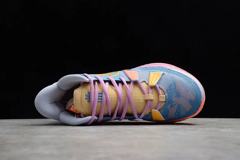 Nike Kyrie 7 x Expressions basketball shoes – low-top sneakers with bold artistic colorway, limited edition design, and Zoom Air cushioning for court performance