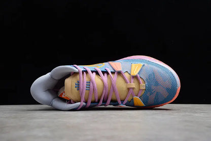Nike Kyrie 7 x Expressions basketball shoes – low-top sneakers with bold artistic colorway, limited edition design, and Zoom Air cushioning for court performance