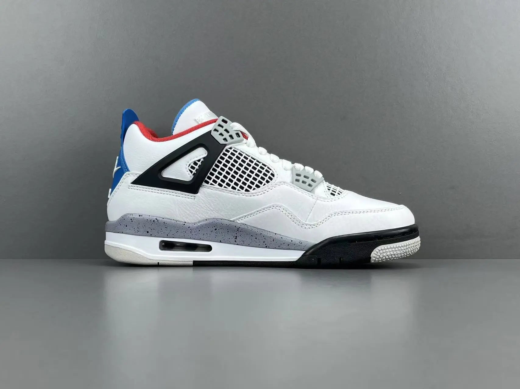 Air Jordan 4 What The multicolor sneakers iconic men's limited edition shoes
