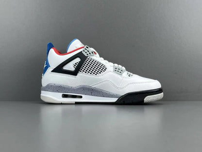 Air Jordan 4 What The multicolor sneakers iconic men's limited edition shoes
