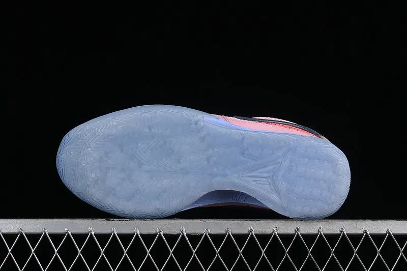 nike ja 1 x day one soft pink basketball shoes side view with fresh soft pink colorway