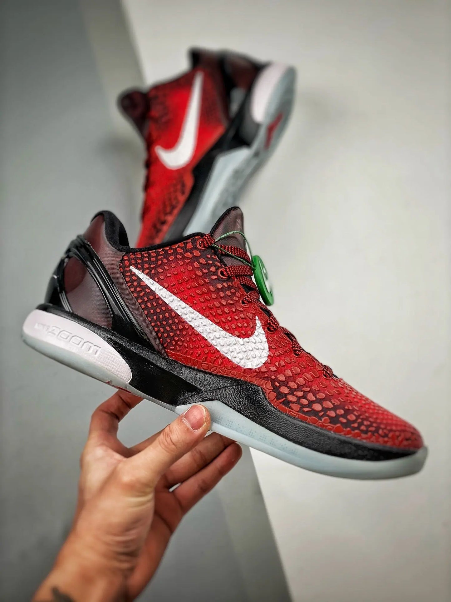 Nike Kobe 6 Protro Challenge Red All-Star basketball shoes bold commemorative edition
