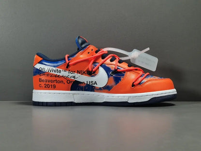 Nike Dunk x Off-White Futura Syracuse collaboration sneakers iconic streetwear
