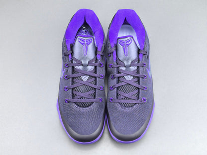 Nike Kobe 9 EM Low Protro x Purple Dynasty basketball sneakers side view