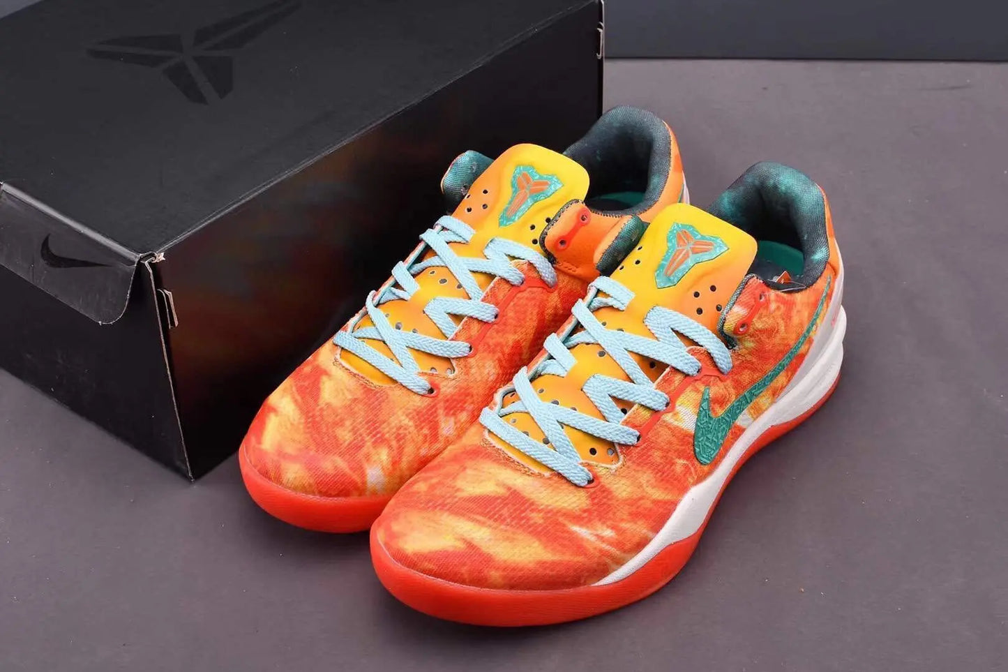 Nike Kobe 8 All-Star Area 72 basketball shoes galaxy inspired space themed design
