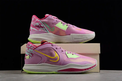 Nike Kyrie Low 5 x 1 Orchid basketball shoes – low-top, lightweight, violet sneakers for performance & style