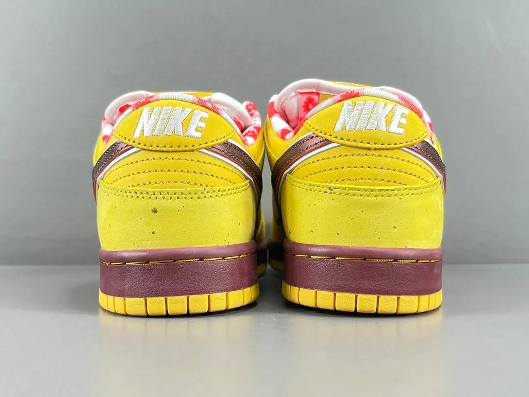 Nike SB Dunk Low Yellow Lobster yellow white red sneaker limited edition collectible skate shoe