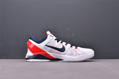 Nike Kobe 7 USA Olympic basketball shoes red, white, and blue patriotic design
