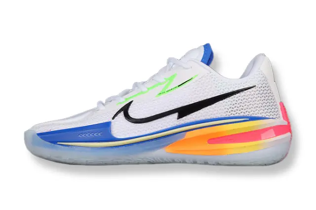Nike Air Zoom GT Cut Ghost basketball shoes light grey low top sneakers with Zoom Air cushioning