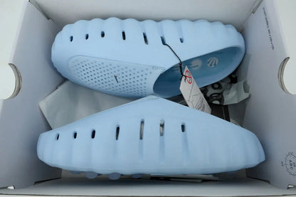 Nike Mind 001 NOCTA Slide Iceman top view NOCTA Nike branding strap footbed icy tonal detail