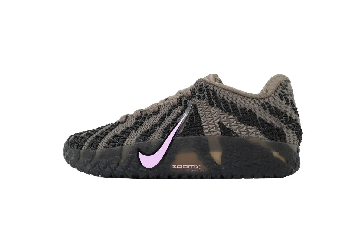 nike ja 3 x showstopper basketball shoes side view with bold vibrant colorway